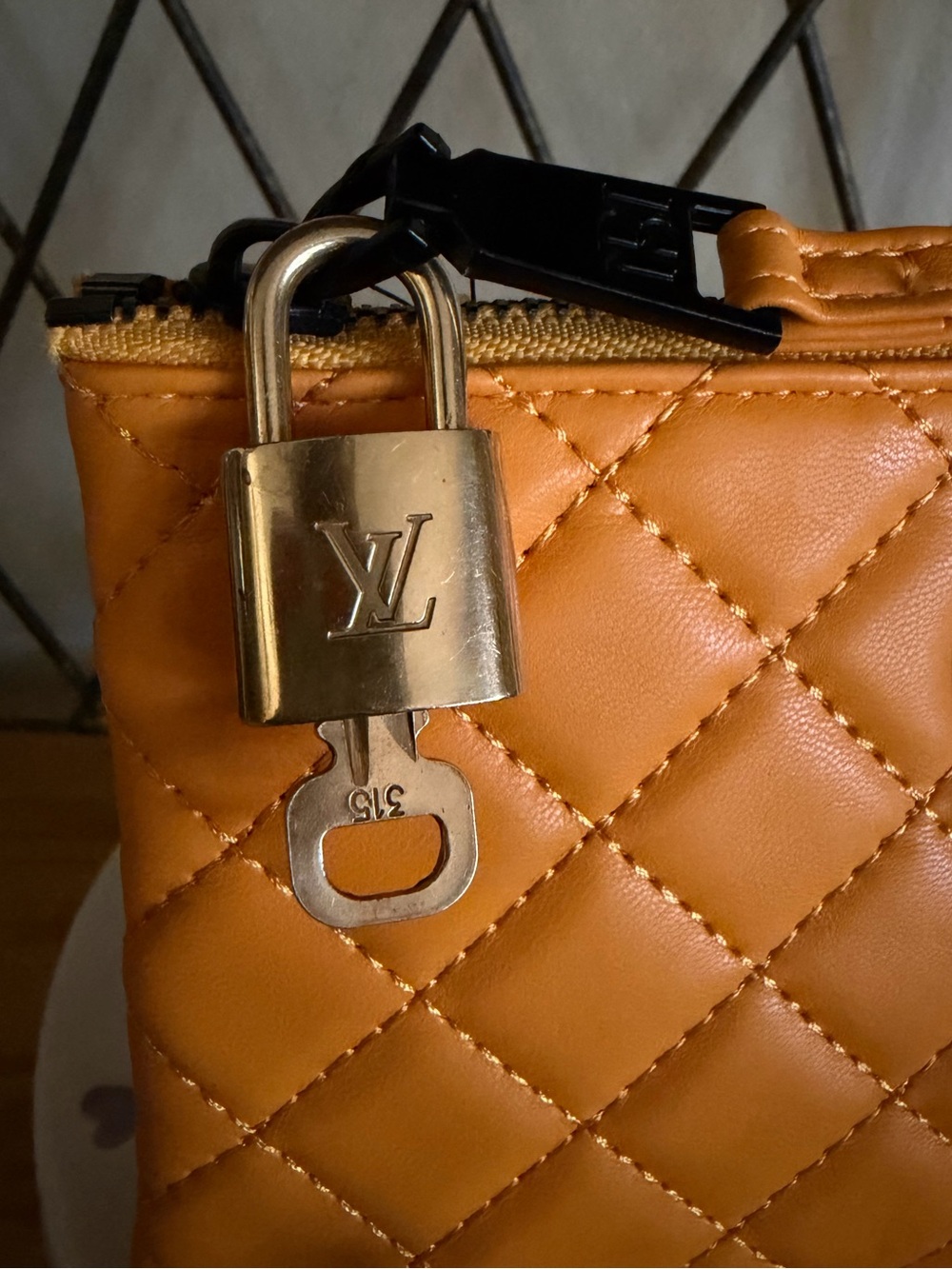 Louis Vuitton Lock & Key #315..W/Badgley Nwt